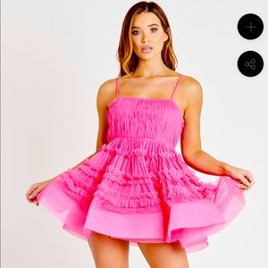 Lace & Beads tulle dress